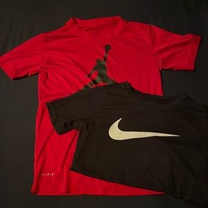 Nike and AirJordan kids T-shirts